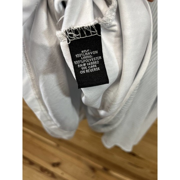 Torrid Dress 1X Light Blue White Stripe Off Shoulder Ruffle Sleeve Festival B84 - Picture 15 of 16